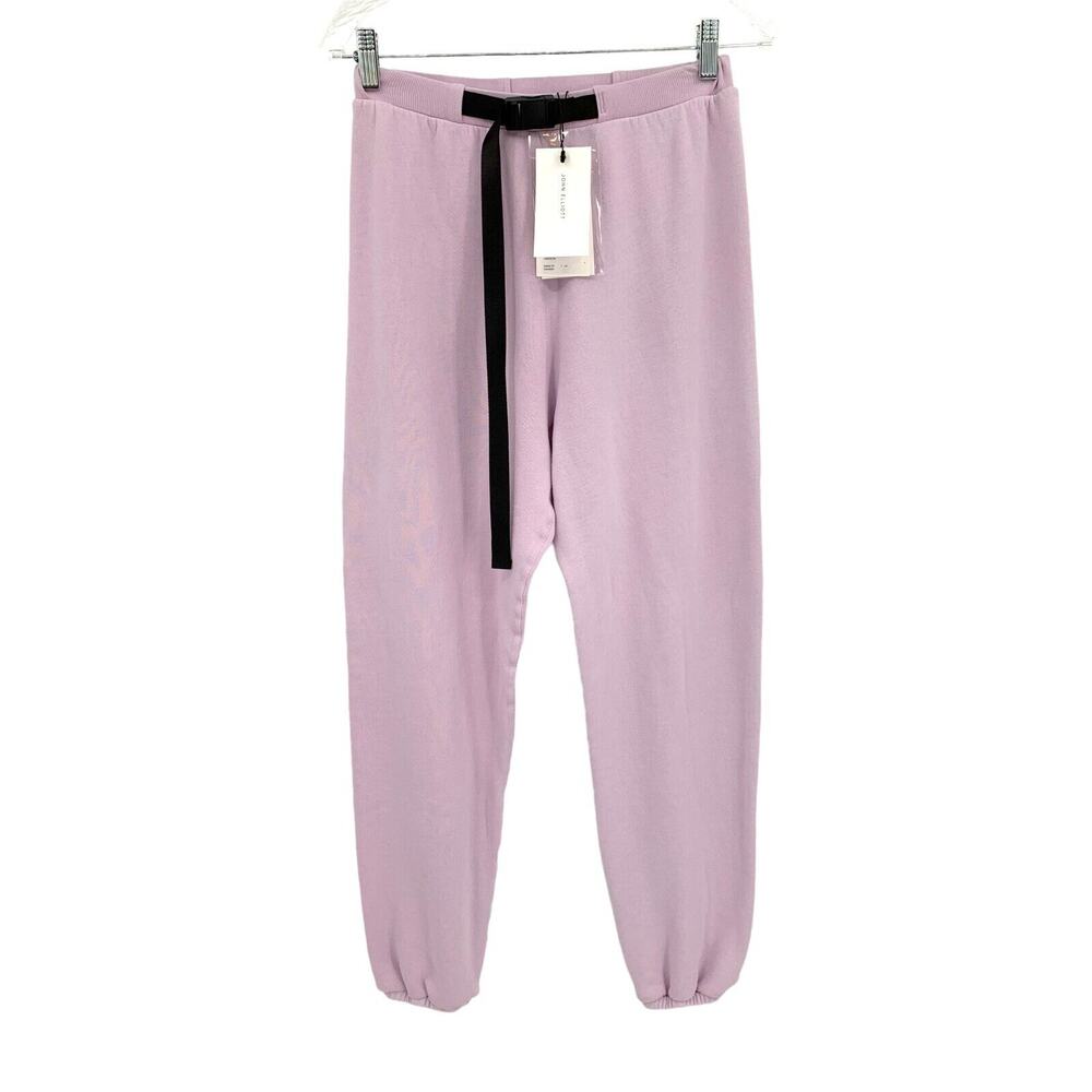 NWT John Elliott Women's Belted Vintage Fleece Sweatpants Size 2 Med Prism